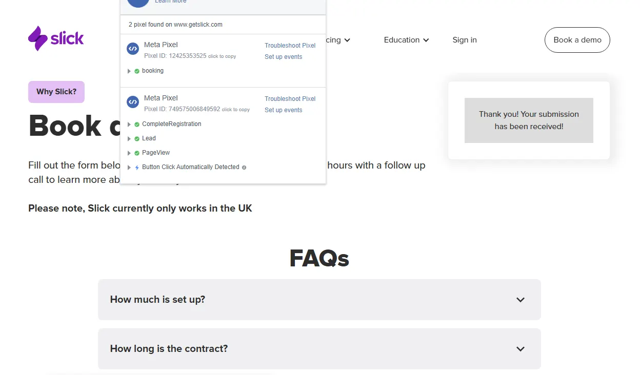 Webflow form